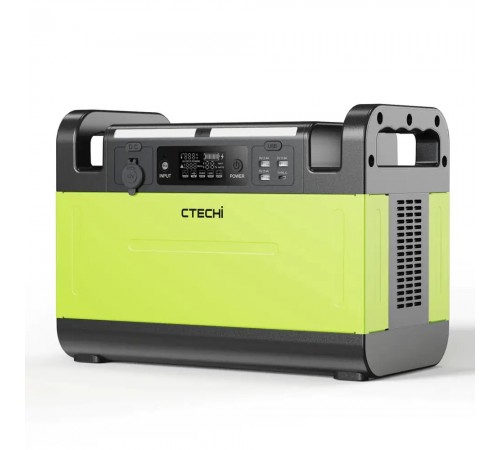 Зарядна станція CTECHi PPS-GT1500 потужністю 1500W/1210Wh Зарядна станція CTECHi PPS-GT1500 потужністю 1500W/1210Wh