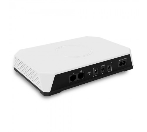 Джерело безперебійного живлення GreenVision GV-703-UPS-DC20-40W для Wi-Fi роутерів із вбудованим акумулятором Джерело безперебійного живлення GreenVision GV-703-UPS-DC20-40W для Wi-Fi роутерів із вбудованим акумулятором