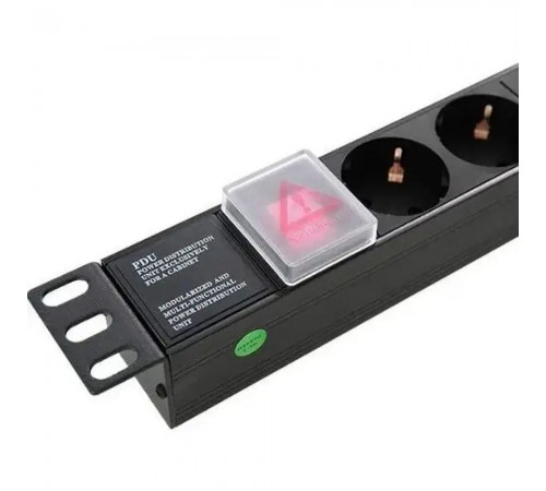 Мережевий фільтр Hypernet SPP8 8 розеток с кабелем 1.8 м 19'' з вимикачем Мережевий фільтр Hypernet SPP8 8 розеток с кабелем 1.8 м 19'' з вимикачем