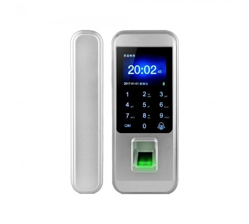Смарт-замок Lock300 біометричний для скляних та металопластикових дверей Смарт-замок Lock300 біометричний для скляних та металопластикових дверей