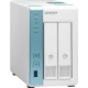 Система зберігання даних QNAP TS-231P3-2G з 2 відсіками для дисків, 2GB RAM, настільне виконання