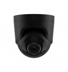 IP-відеокамера Ajax TurretCam (8 Мп/2.8 мм) black, дротова з роздільною здатністю 8 Мп і кутом огляду до 110°