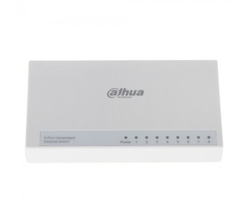 Комутатор Dahua DH-PFS3008-8ET-L 8-портовий некерований Комутатор Dahua DH-PFS3008-8ET-L 8-портовий некерований