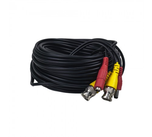 Кабель BNC-рower cable C 18 м (BNC+DC/BNC+DC) для передавання відеосигналу та живлення Кабель BNC-рower cable C 18 м (BNC+DC/BNC+DC) для передавання відеосигналу та живлення