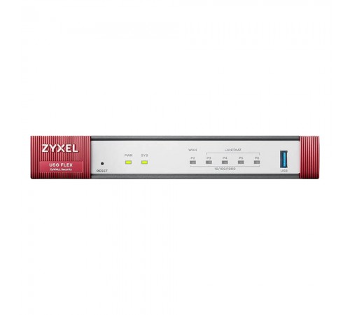 Міжмережевий екран Zyxel USG FLEX 50 (USGFLEX50-EU0101F) Міжмережевий екран Zyxel USG FLEX 50 (USGFLEX50-EU0101F)