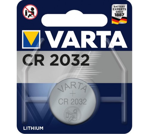 Батарейка VARTA CR 2032 BLI 1 LITHIUM Батарейка VARTA CR 2032 BLI 1 LITHIUM