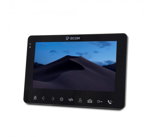 Відеодомофон 7" BCOM BD-780FHD Black з детектором руху і записом відео Відеодомофон 7" BCOM BD-780FHD Black з детектором руху і записом відео