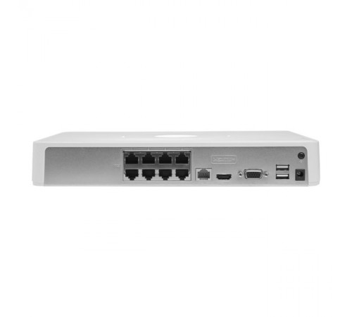 IP-відеореєстратор 8-канальний Hikvision DS-7108NI-Q1/8P(D) з 8 портами PoE для систем відеоспостереження IP-відеореєстратор 8-канальний Hikvision DS-7108NI-Q1/8P(D) з 8 портами PoE для систем відеоспостереження