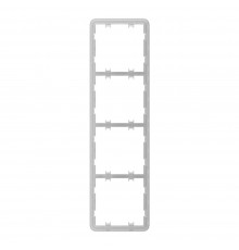 Рамка Ajax Frame (4 seats) vertical для чотирьох розеток або вимикачів