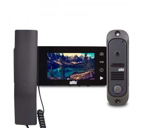 Комплект відеодомофона ATIS AD-440MB Kit box Комплект відеодомофона ATIS AD-440MB Kit box