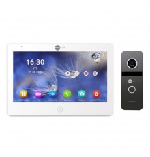 Комплект Neolight NeoKIT IP Pro WF 10: IP відеодомофон 10.1" з Wi-Fi та 2 Мп IP відеопанель