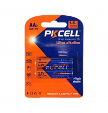 Батарейка PKCELL Ultra Alkaline AA LR6 1.5V, 2шт./блістер