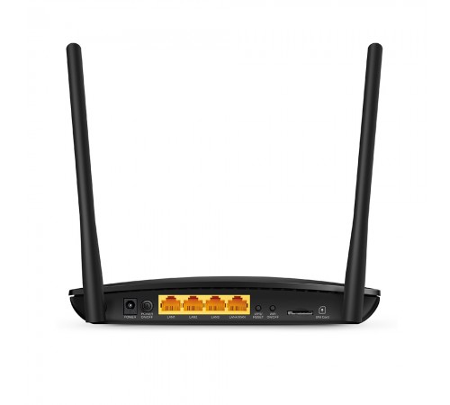 Маршрутизатор TP-Link TL-MR6400 N300 4G LTE Wi-Fi Маршрутизатор TP-Link TL-MR6400 N300 4G LTE Wi-Fi