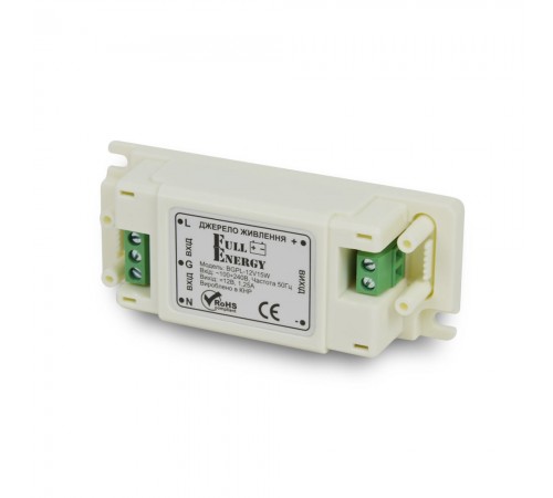 Блок живлення Full Energy BGPL-12V15W Блок живлення Full Energy BGPL-12V15W