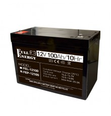 Акумулятор 12В 100А·год для ДБЖ Full Energy FEP-12100
