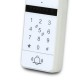 Відеопанель BCOM BT-400FHD-AC White з вбудованою клавіатурою і зчитувачем Mifare