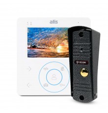 Комплект відеодомофона ATIS AD-480MW + BCOM BT-305HR Silver