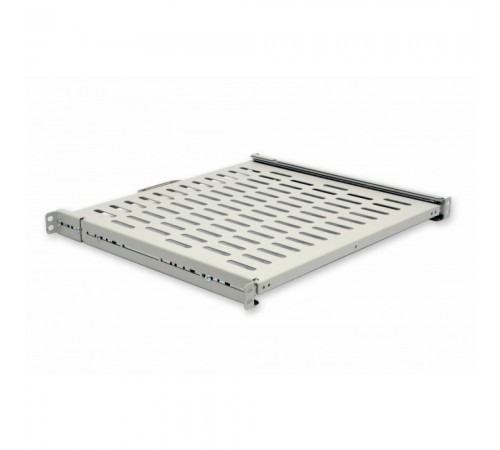 Полиця висувна 19" CMS UA-SHSL-400G 1U 400 мм, сіра Полиця висувна 19" CMS UA-SHSL-400G 1U 400 мм, сіра