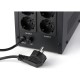 Джерело безперебійного живлення Vinga VPC-1200MU 1200ВА / 720 Вт з LCD-дисплеєм з USB у металевому корпусі