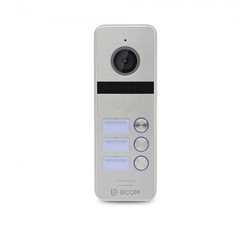 Відеопанель BCOM BT-403HD Silver на 3 абоненти Відеопанель BCOM BT-403HD Silver на 3 абоненти