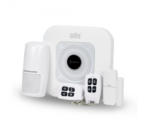 Комплект бездротової 4G сигналізації ATIS Kit 4G 400T з підтримкою застосунку Tuya Smart Комплект бездротової 4G сигналізації ATIS Kit 4G 400T з підтримкою застосунку Tuya Smart
