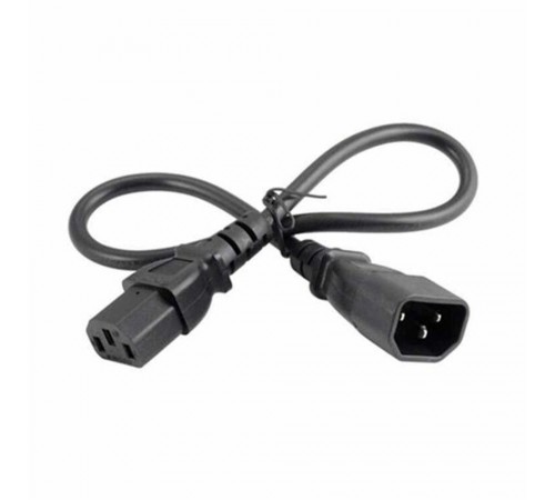 Шнур живлення Kingda С13-C14, 0.3 м, 0.75 мм² (PC6063-0.3m) Шнур живлення Kingda С13-C14, 0.3 м, 0.75 мм² (PC6063-0.3m)