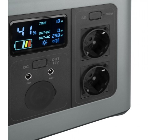 Багатофункціональна портативна зарядна станція Logicpower LP CHARGER MPPT 700 Pro (700W, 614Wh) Багатофункціональна портативна зарядна станція Logicpower LP CHARGER MPPT 700 Pro (700W, 614Wh)