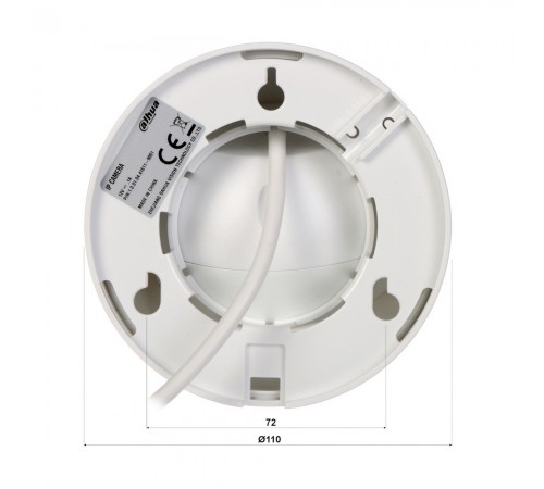 IP-відеокамера 4 Mп Dahua DH-IPC-HDW1430DT-SAW з Wi-Fi і вбудованим мікрофоном для системи відеоспостереження IP-відеокамера 4 Mп Dahua DH-IPC-HDW1430DT-SAW з Wi-Fi і вбудованим мікрофоном для системи відеоспостереження