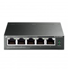 PoE-комутатор TP-Link EasySmart TL-SG105PE гігабітний 5-портовий з 4 PoE+ портами керований