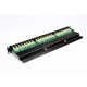 Патч-панель CMS 19" 48xRJ-45 UTP, кат. 6, 1U з організатором кабелю