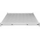 Полиця з чотирма точками кріплення CMS UA-SH4-450G 19" 1U 450 мм сіра