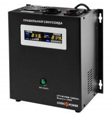 Джерело безперебійного живлення Logicpower LPY-W-PSW-1500VA+ (1050W лінійно-інтерактивне з правильною синусоїдою