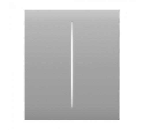 Кнопка Ajax CenterButton (2-gang) fog для двоклавішного вимикача Кнопка Ajax CenterButton (2-gang) fog для двоклавішного вимикача