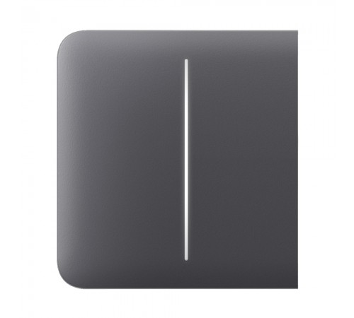 Кнопка Ajax SideButton (2-gang) graphite для двоклавішного вимикача Кнопка Ajax SideButton (2-gang) graphite для двоклавішного вимикача