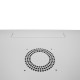 Шафа серверна SteelNet 7U 600 x 400 для мережевого обладнання (скло, сірий)