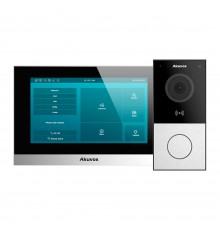 Комплект відеодомофону Akuvox E12W + Akuvox C313S