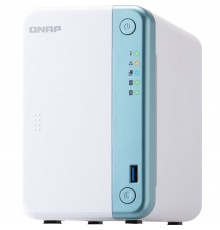 Система зберігання даних QNAP TS-251D-4G з 2 відсіками для дисків, 4GB RAM, настільне виконання