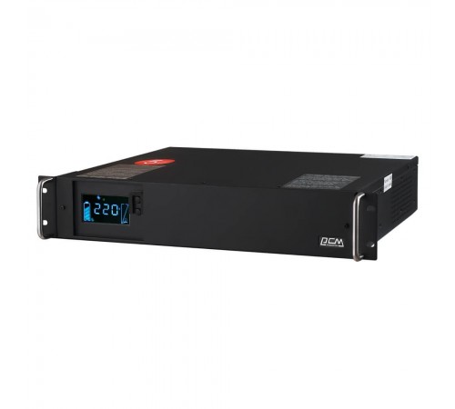 Джерело безперебійного живлення Powercom KIN-1200AP RM LCD 1200ВА / 720Вт лінійно-інтерактивне Джерело безперебійного живлення Powercom KIN-1200AP RM LCD 1200ВА / 720Вт лінійно-інтерактивне