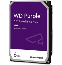 Жорсткий накопичувач SATA 6TB 6GB/S PURPLE WD62PURZ WDC