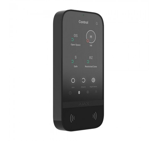 Клавіатура Ajax KeyPad TouchScreen black бездротова з сенсорним екраном Клавіатура Ajax KeyPad TouchScreen black бездротова з сенсорним екраном