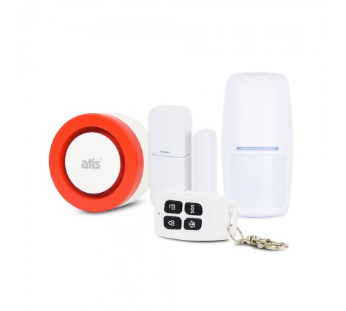 Комплект бездротової Wi-Fi сигналізації ATIS Kit 200T Комплект бездротової Wi-Fi сигналізації ATIS Kit 200T