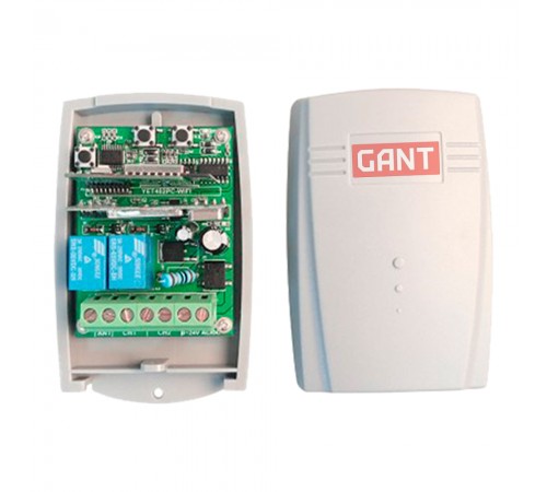 Приймач GANT REC-Wi-Fi зовнішній 2-канальний з динамічним кодом Приймач GANT REC-Wi-Fi зовнішній 2-канальний з динамічним кодом