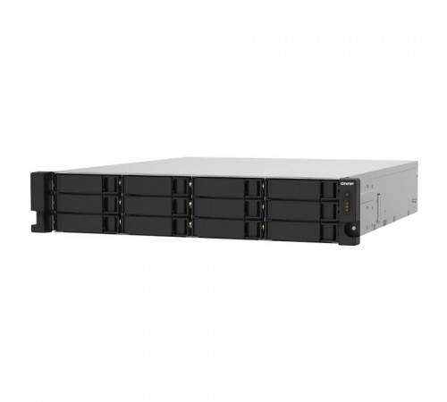 Система зберігання даних QNAP TS-1253DU-RP-4G з 12 відсіками для дисків, 4GB RAM, стійкове виконання 2U Система зберігання даних QNAP TS-1253DU-RP-4G з 12 відсіками для дисків, 4GB RAM, стійкове виконання 2U