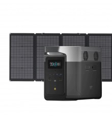 Комплект EcoFlow DELTA Max(1600) + 2*220W Solar Panel зарядна станція та дві сонячні панелі