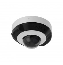 IP-відеокамера Ajax DomeCam Mini (8 Мп/2.8 мм) white, дротова з роздільною здатністю 8 Мп і кутом огляду до 110°