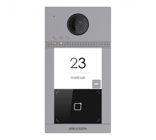 IP-відеопанель 2 Мп з Wi-Fi на 1 абонента Hikvision DS-KV8113-WME1(B)/Flush для IP-домофонів IP-відеопанель 2 Мп з Wi-Fi на 1 абонента Hikvision DS-KV8113-WME1(B)/Flush для IP-домофонів