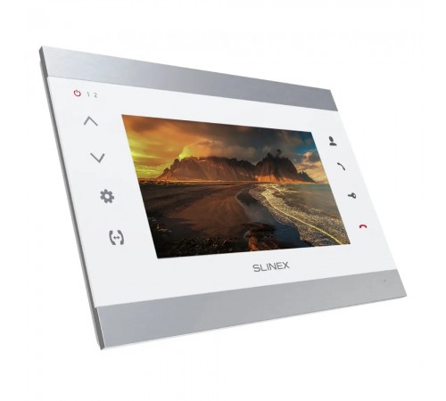 Відеодомофон Slinex SL-07N Cloud (silver+white) з Wi-Fi, детектором руху і записом відео Відеодомофон Slinex SL-07N Cloud (silver+white) з Wi-Fi, детектором руху і записом відео