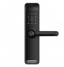 Розумний дверний біометричний замок SEVEN LOCK SL-7767BF black (без врізної частини)