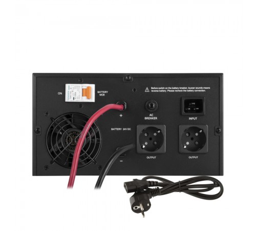 Джерело безперебійного живлення Logicpower LPE-B-PSW-2300VA+ з правильною синусоїдою Джерело безперебійного живлення Logicpower LPE-B-PSW-2300VA+ з правильною синусоїдою