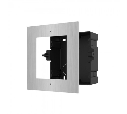 Панель Hikvision DS-KD-ACF1/S для врізного монтажу панелей виклику Панель Hikvision DS-KD-ACF1/S для врізного монтажу панелей виклику